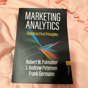 Marketing Analytics Book